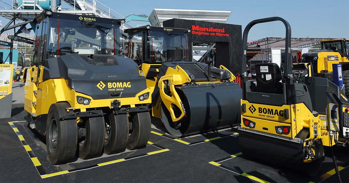 B 0003 Bomag BW 28 RH & BW 202 & BW 120@Komatek 2024